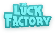 The luck factory Neon Logo